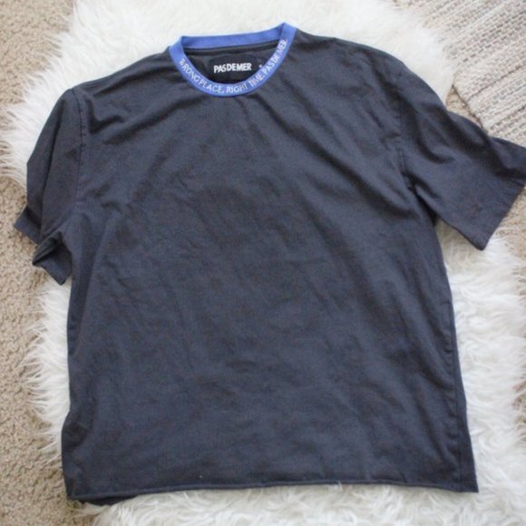 Pas De Mer Urban Outfitters Wrong Place Right Time Pas De Mer Tee Medium - Picture 2 of 3
